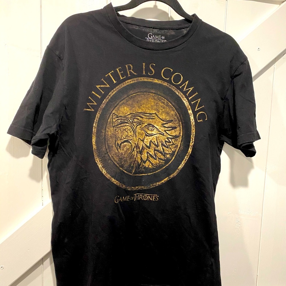 Winter is coming Game of Thrones t shirt